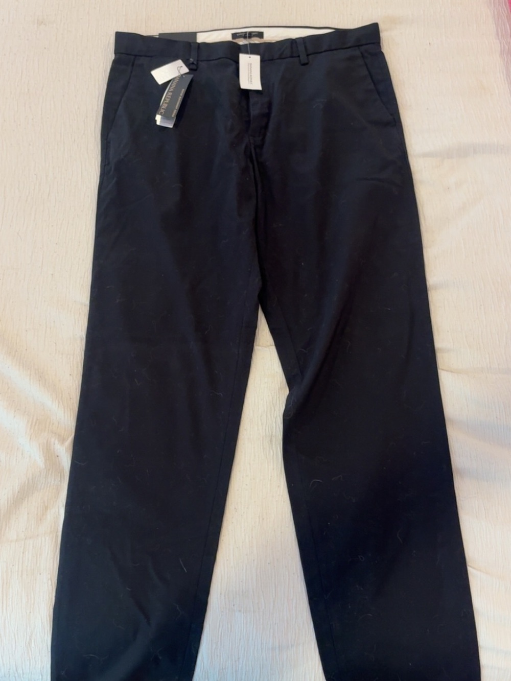 NWT MENS - Banana Republic Men’s Black Chino Pants
